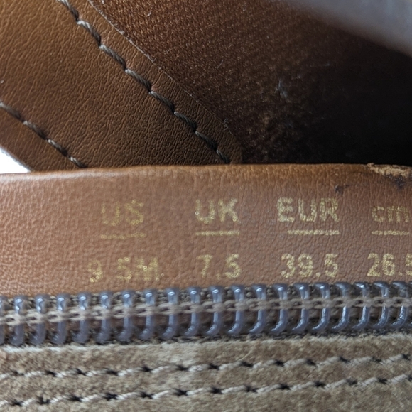 Franco Sarto Shaina western suede leather heeled boot 9.5 - Picture 9 of 12